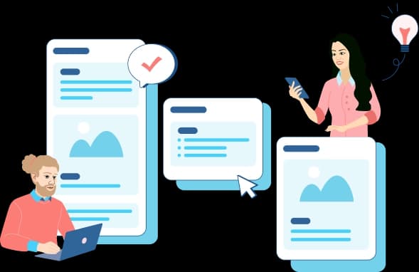 Banquet management illustration