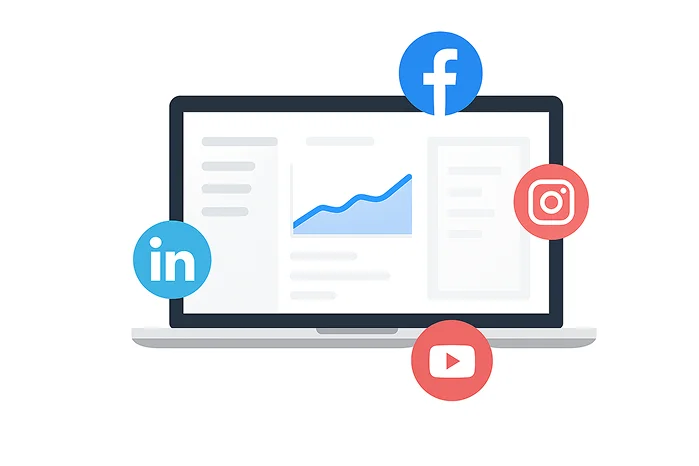 Social media dashboard