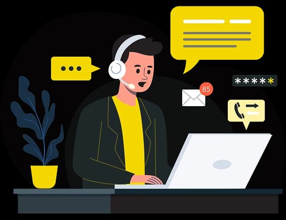 Voice Call Illustration